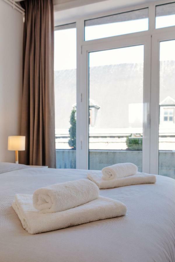 Apartamento Luxury Apart' Mons City Center With Terrace Exterior foto