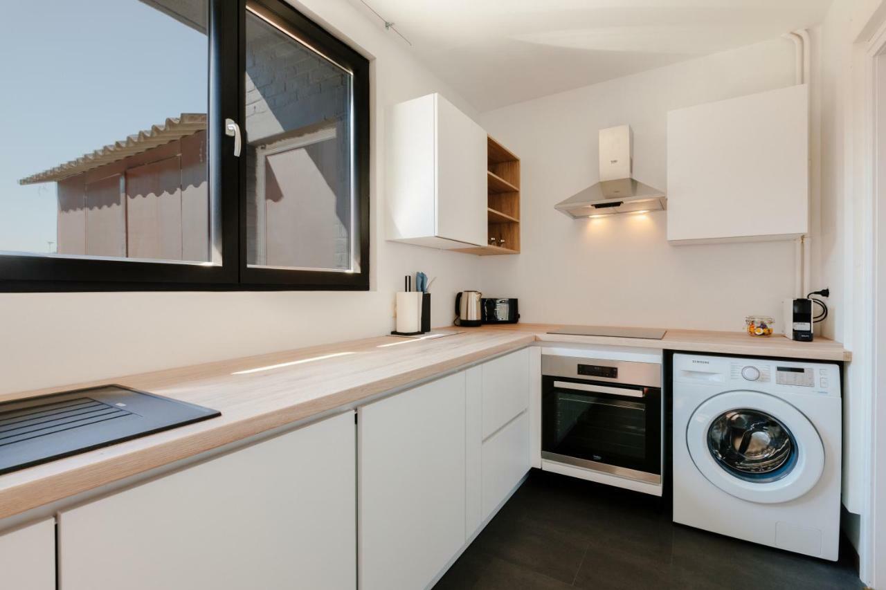 Apartamento Luxury Apart' Mons City Center With Terrace Exterior foto